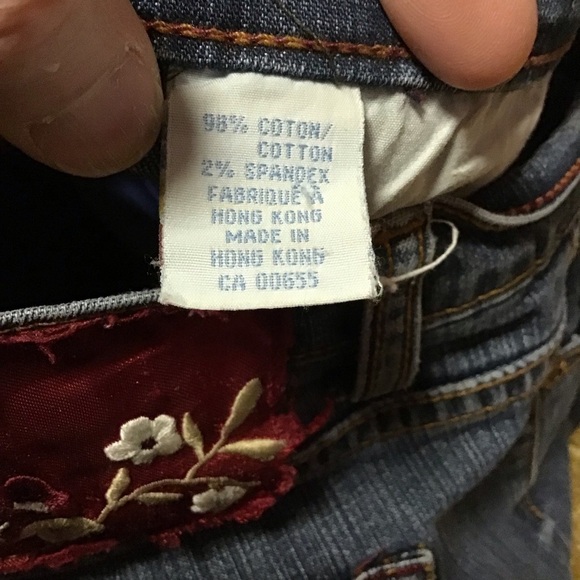 Y2K vibes distressed smart set wide leg jeans - Picture 4 of 12